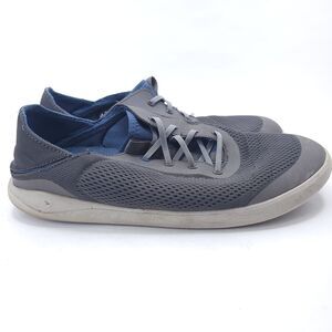 OluKai Moku Pae Shoes Mens Size 11 Gray Mesh Lightweight Sneakers 10472-PVVN